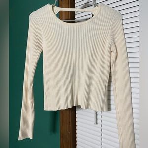 New Zara backless sweater